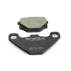 Pastilha de travão de motocicleta orgânica Brenta image-2