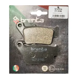 Organic motorcycle brake pad Brenta image-0