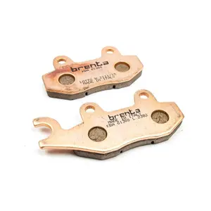 Pastilhas de travão de motocicleta sinterizada Brenta image-1