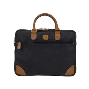 Sacoche d'ordinateur cuir Bric's Milano Life image-0