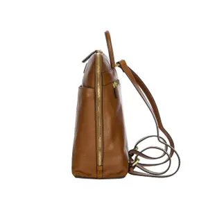 Sac à dos en cuir plus souple femme Bric's Milano Volterra image-3