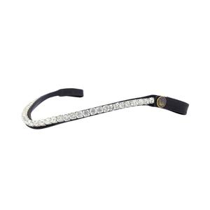 st100svs-frontal-pour-cheval-motif-white-slim-bridlery-black