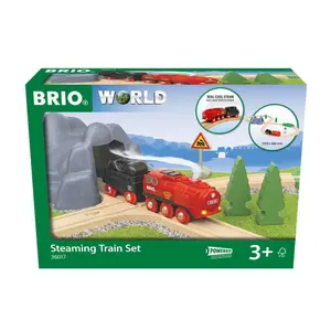 Konstruktionsspiele - Schaltung Dampflokomotive mit Batterien Brio image-1