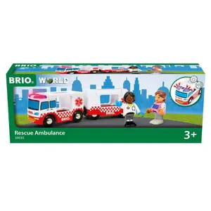 Building sets - sound and light ambulance truck Brio image-3