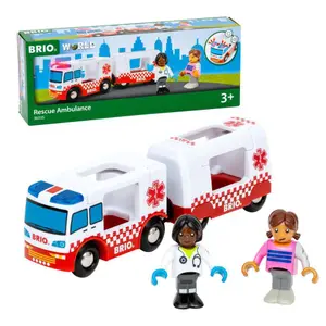 Building sets - sound and light ambulance truck Brio image-2