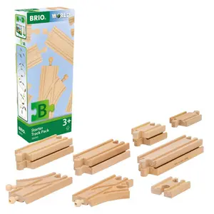 Building sets - starter kit - 12 tracks - pack b Brio image-0