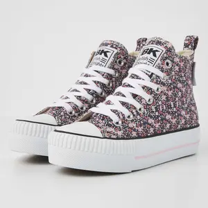 Högklackade sneakers för damer British Knights Kaya Mid image-1
