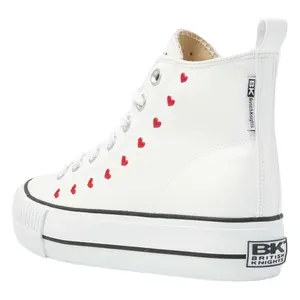 Damesschoenen pu/geborduurd British Knights Kaya Mid image-1