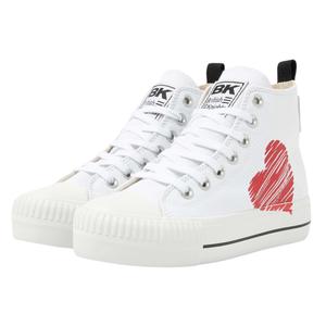 Damskie płócienne buty sportowe z nadrukiem i haftem British Knights Kaya Mid image-1