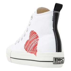 Damskie płócienne buty sportowe z nadrukiem i haftem British Knights Kaya Mid image-3