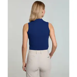 Woman's sleeveless polo shirt BRK Golf P220WS image-1