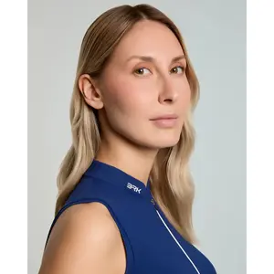 Woman's sleeveless polo shirt BRK Golf P220WS image-2