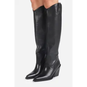 Lederstiefeletten Damen Bronx New-kole image-3