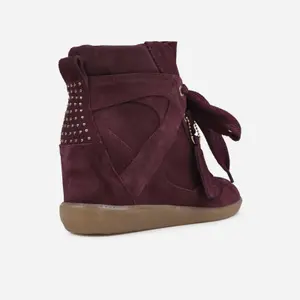 High-top shoes with decorative studs for women Bronx Jae-yy image-1