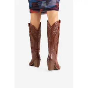 Botas altas para mulheres Bronx Western New Kole image-5