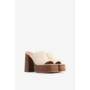 Wedge mules for women Bronx No-sion image-1