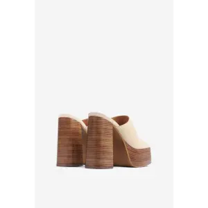 Wedge mules for women Bronx No-sion image-2