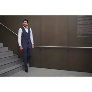 Gilet da costume a taglio slim Brook Taverner George image-1