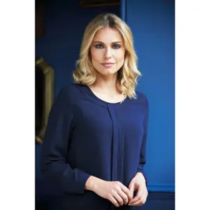 Crepe blouse from chine Brook Taverner Roma image-1