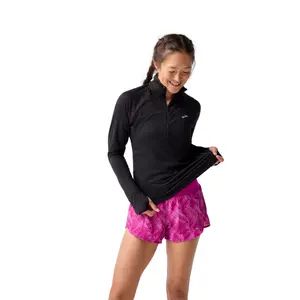 Women's Long Sleeve 1/2 Zip Technical Top Brooks Dash 3.0 image-0