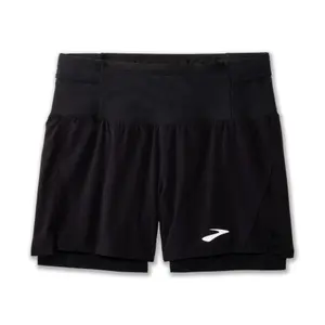 Women's 2-in-1 shorts Brooks High Point 2.0 5 " image-0