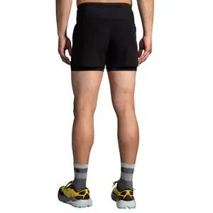 Women's 2-in-1 shorts Brooks High Point 2.0 5 " image-2