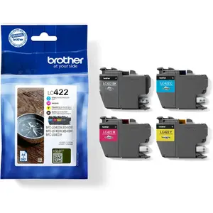 Confezione da 4 cartucce d'inchiostro Brother LC-422 VAL image-1