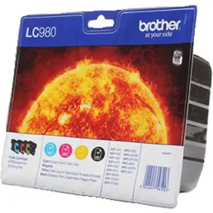 Μελάνι κωδικοποιητής Brother LC980 (x4)