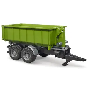 Roll-off-container trailer for tractors Bruder image-0