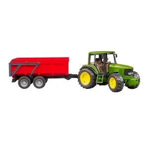 Jeux de voiture avec remorque Bruder John Deere 6920