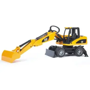 Car games with excavator Bruder Caterpillar CAT image-1