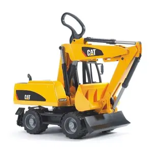 Car games with excavator Bruder Caterpillar CAT image-3