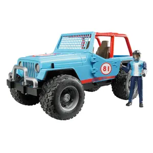Car games - jeep cross country racer with driver Bruder image-0