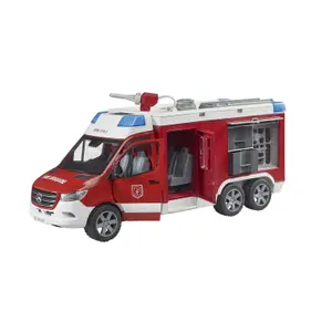 Jeux de voiture - Sprinter camion de pompiers Bruder MB