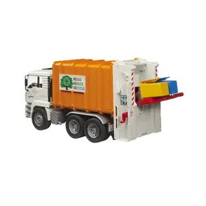 Giochi di auto - camion della spazzatura tga Bruder