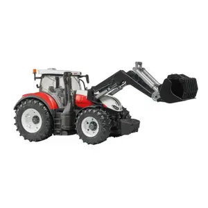 Gry samochodowe - steyr 6300 terrus z przyczepą Bruder