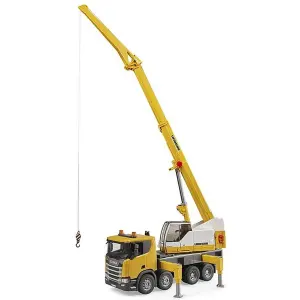 Giochi di auto - autogru scania super 560r liebherr Bruder