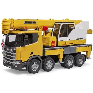 Giochi di auto - autogru scania super 560r liebherr Bruder image-1