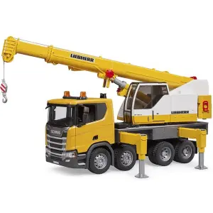 Giochi di auto - autogru scania super 560r liebherr Bruder image-3