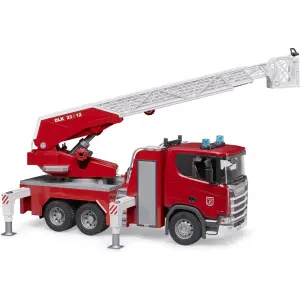 Auto Spiele - scania super 560r Feuerwehrauto Bruder