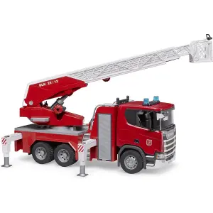 Auto Spiele - scania super 560r Feuerwehrauto Bruder image-2