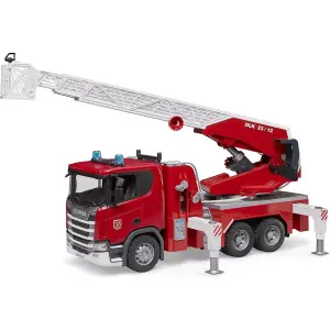 Auto Spiele - scania super 560r Feuerwehrauto Bruder image-3