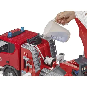 Auto Spiele - scania super 560r Feuerwehrauto Bruder image-6