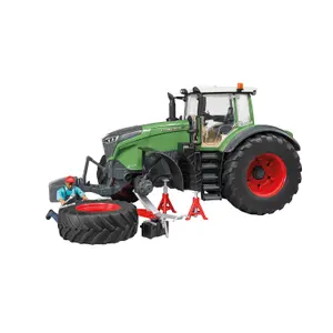 Gry samochodowe - vario z garażem i akcesoriami Bruder Fendt 1050