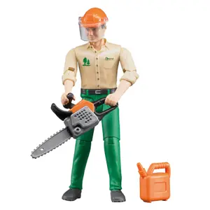 Forestry figurine with accessories Bruder image-0