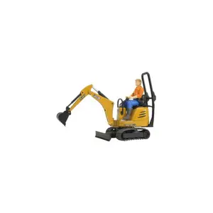 Car sets - mini excavator jcb 8010 cts and construction man Bruder image-0