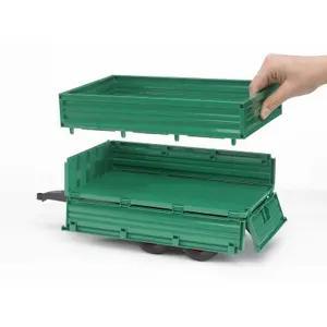 2-level tilt trailer car sets Bruder image-1