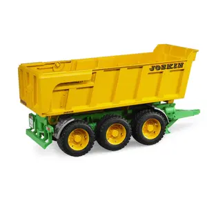 Tipping trailer car games Bruder Joskin image-2