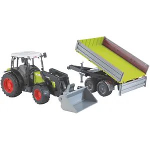 Claas Tractor Loader Truck Toy Set Bruder image-1
