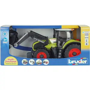 Tractor car games with forks Bruder Claas image-3